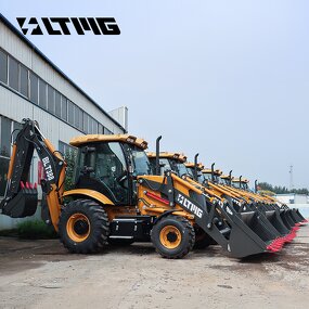 Backhoe Loader Factory - OEM LTMG New 2.5 Ton 4WD with Telescopic Arm Optional