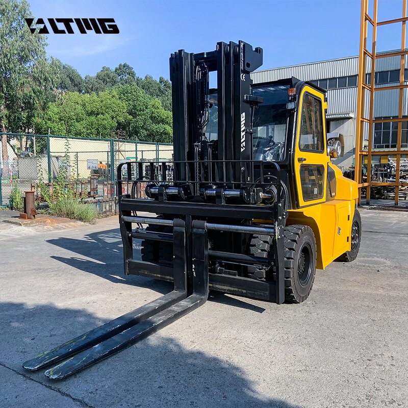 Diesel Forklift Factory - OEM LTMG Factory Hot Sale 8-10 Ton with Air Conditioner
