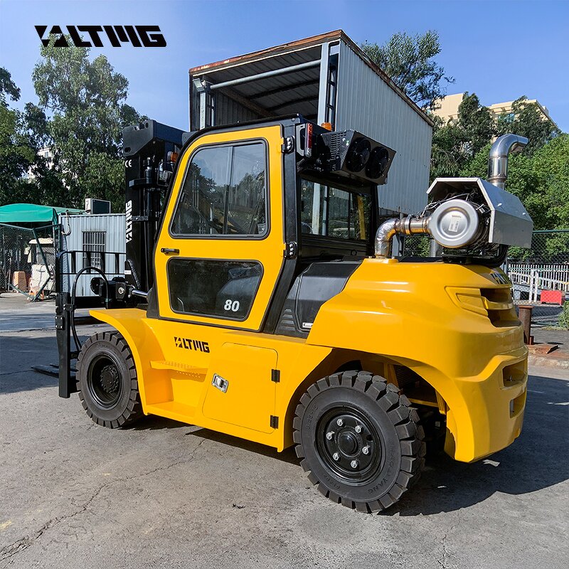 Diesel Forklift Factory - OEM LTMG Factory Hot Sale 8-10 Ton with Air Conditioner