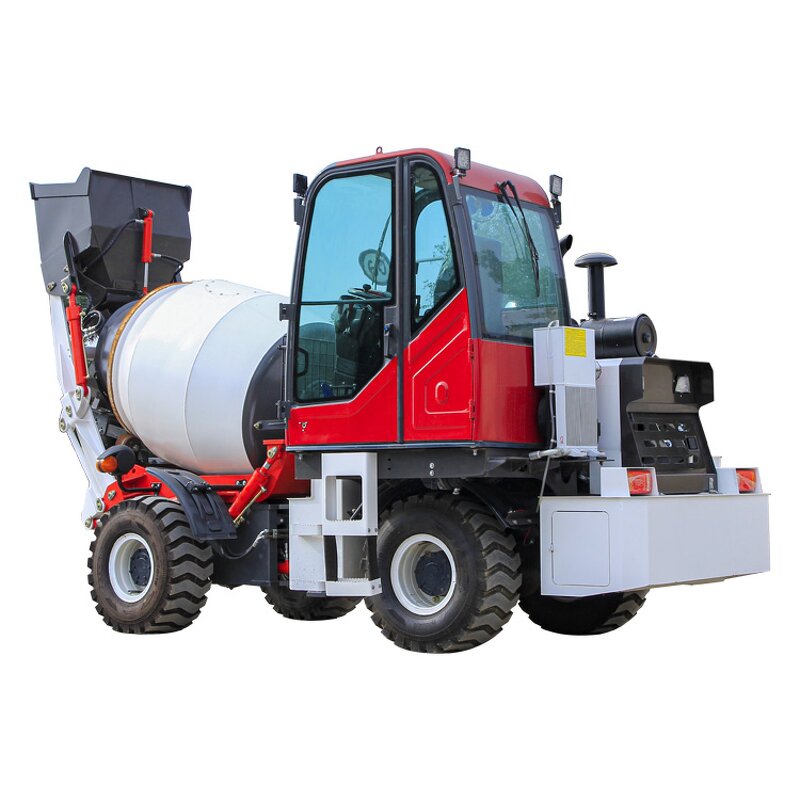 Mobile Cement Mixer Manufacturer - OEM RUNTX Hot Sale Efficient Construction Projects