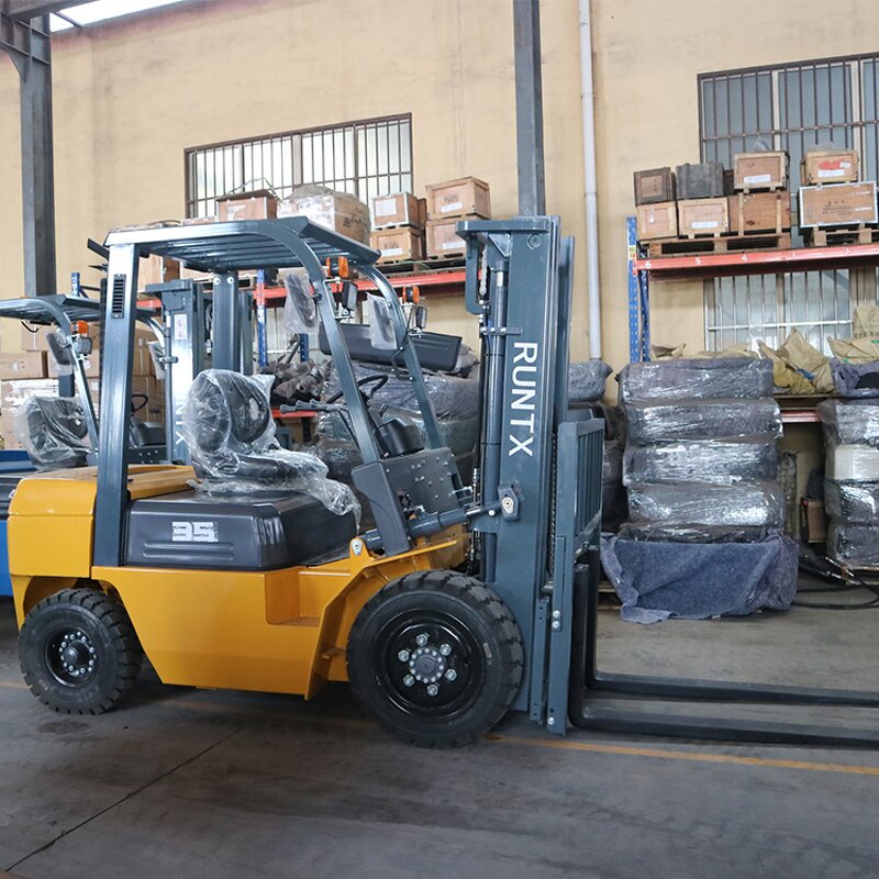 Diesel Forklift Manufacturer - OEM Price 3 Ton Isuzu Engine 4.8 m Lift Height
