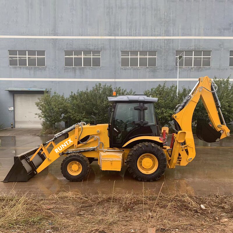Backhoe Loader Manufacturer - OEM Free Shipping China Factory EPA Engine 4x4