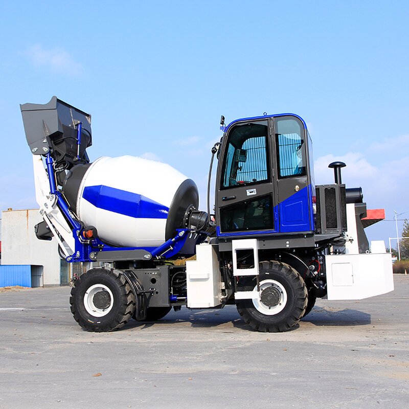 Self Loading Concrete Mixer Manufacturer - OEM Hot Sale Mobile Truck and Cement Mixer