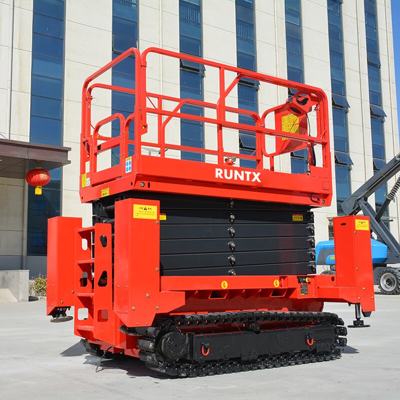 Scissor Lift Manufacturer - OEM RUNTX Self Propelled Working Platform Off Road