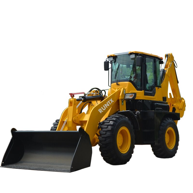 Wheel Loader Factory - OEM Runtx Front Loader Backhoe Mini Compact Tractor
