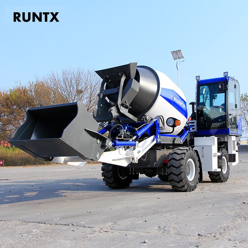 Self Loading Concrete Mixer Manufacturer - OEM Hot Sale Mobile Truck and Cement Mixer