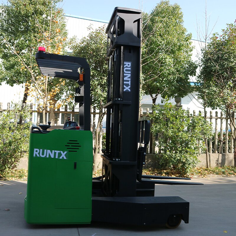 Electric Reach Forklift Manufacturer - OEM Runtx Four Direction Reach Forklift for Sale