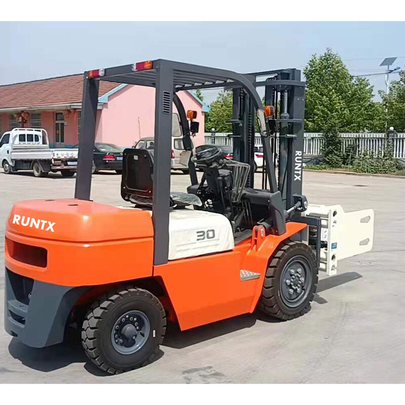 Diesel Fork Lift Manufacturer - OEM 3.5T Container Mast Attachment Hydraulic Four Wheel