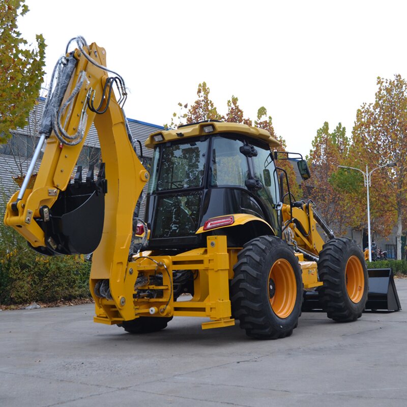 Backhoe Loader Manufacturer - OEM Free Shipping China Factory EPA Engine 4x4