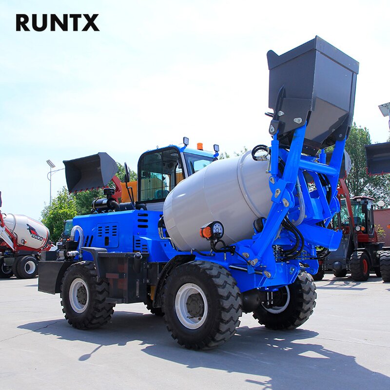 Self-Loading Concrete Mixer Factory - OEM RUNTX Hot Sale Efficient for Construction