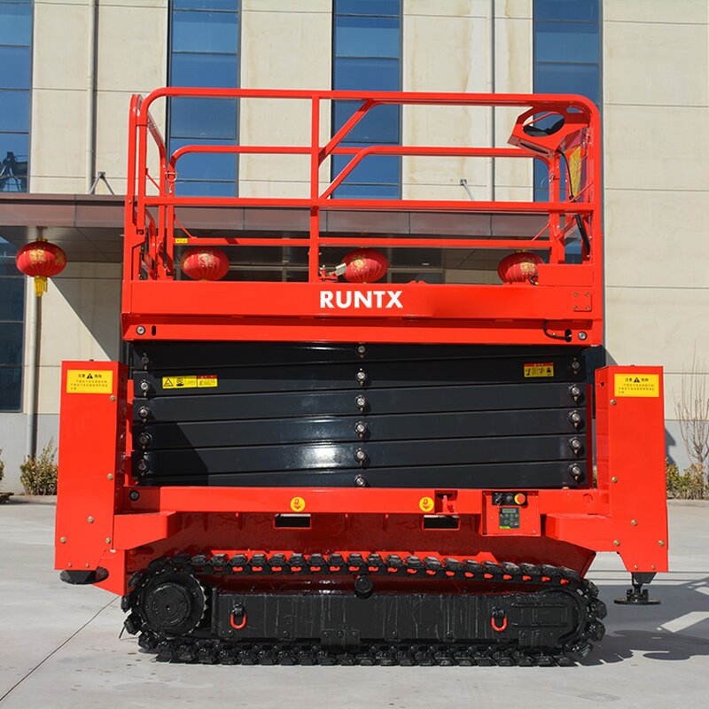 Electric Man Lift Factory - OEM RUNTX 4-18m Telescopic Boom 10-14m Scissor Lift Price