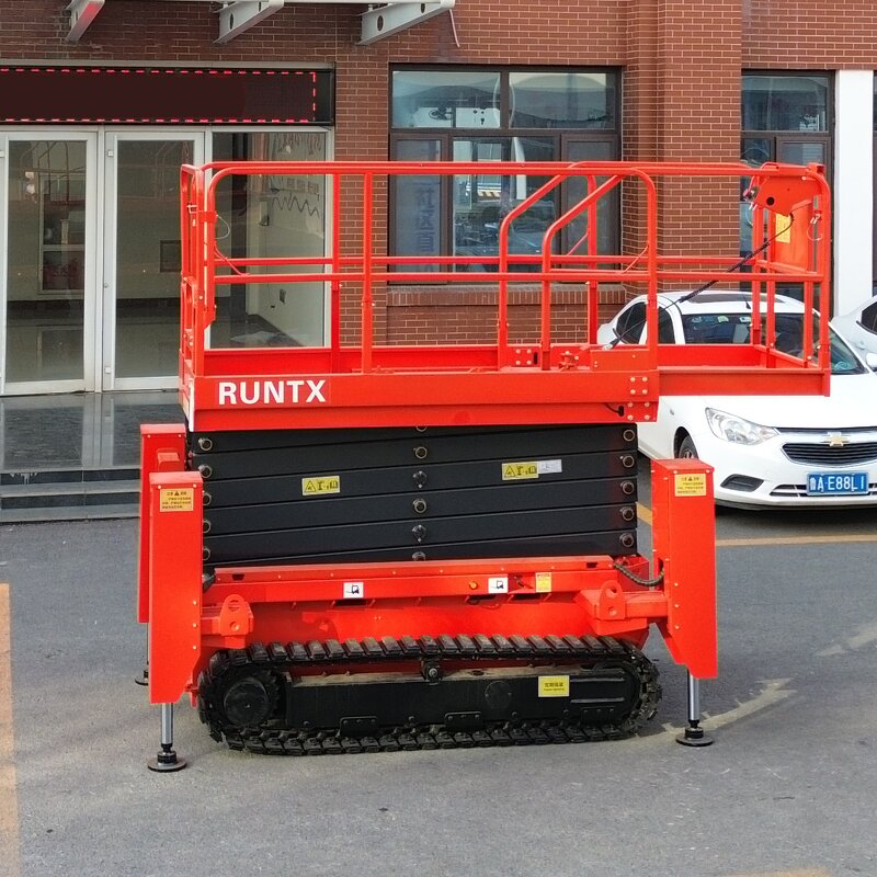 Electric Man Lift Factory - OEM RUNTX 4-18m Telescopic Boom 10-14m Scissor Lift Price