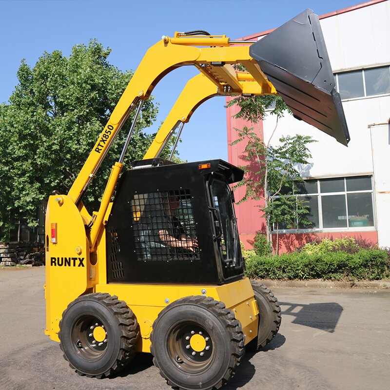 Skid Steer Loader Factory - OEM China RUNTX New Hydraulic Mini 1000KGS Loading