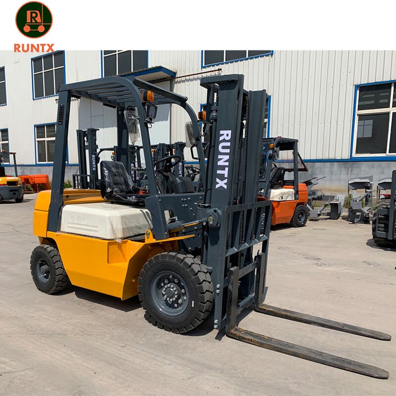 Diesel Fork Lift Manufacturer - OEM 3.5T Container Mast Attachment Hydraulic Four Wheel