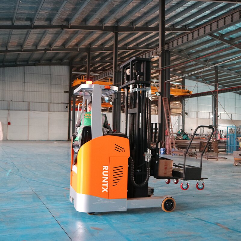Electric Reach Forklift Factory - OEM 1.5 Tons Mini Double Scissor Lift 4 Meter