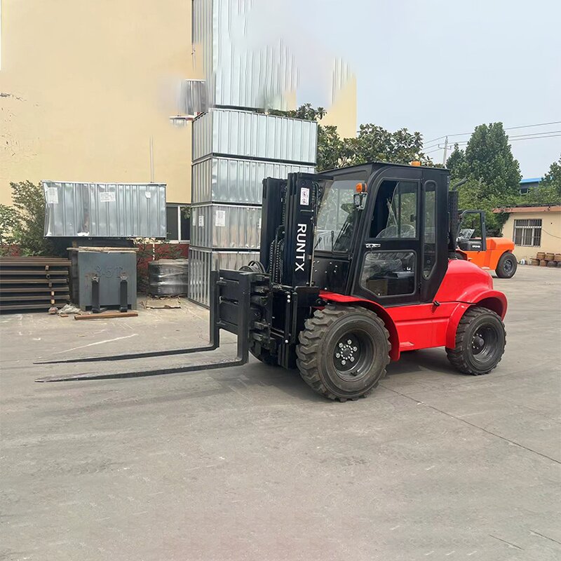 Rough Terrain Forklift Manufacturer - OEM RUNTX Brand All Terrain 3.5 Ton