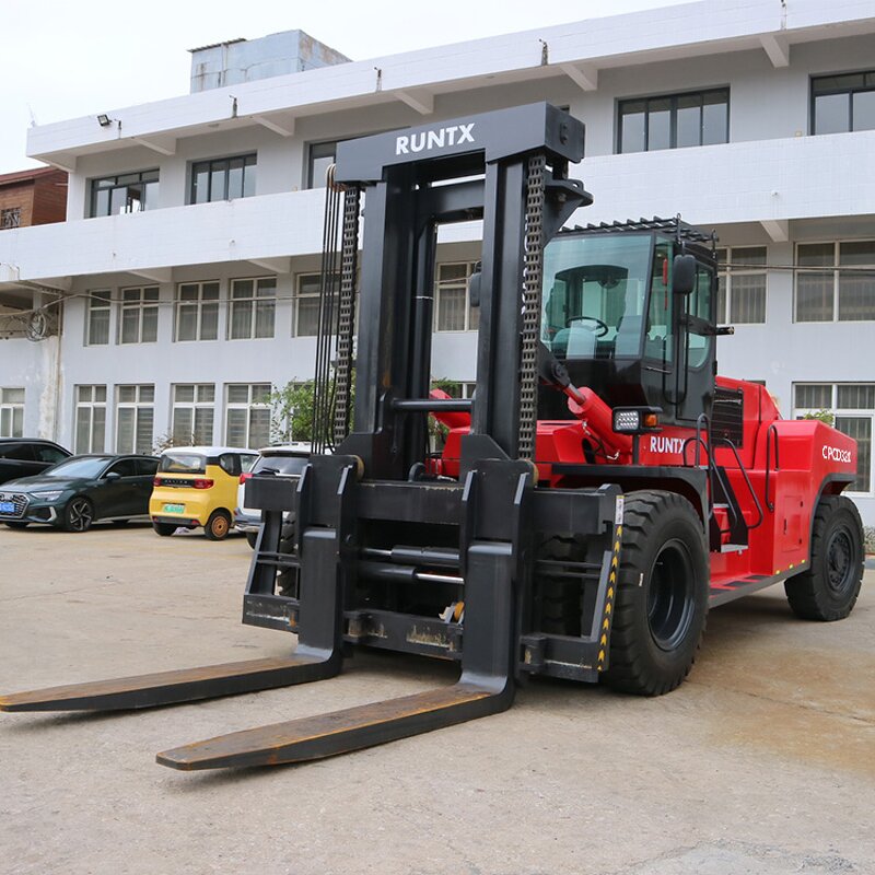Heavy Duty Forklift Manufacturer - OEM RUNTX New 36-60 Ton Diesel Container Lifter