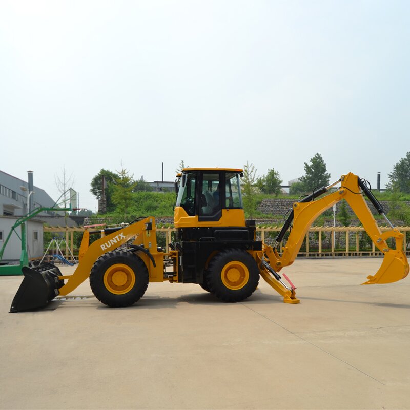 Backhoe Loader Manufacturer - OEM Free Shipping China Factory EPA Engine 4x4