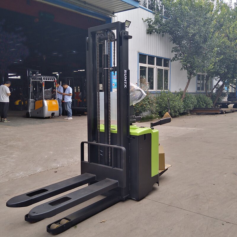 Electric Stacker Factory - OEM Pallet Lift Stacker 1000/2000kg Full Electric Warehouse