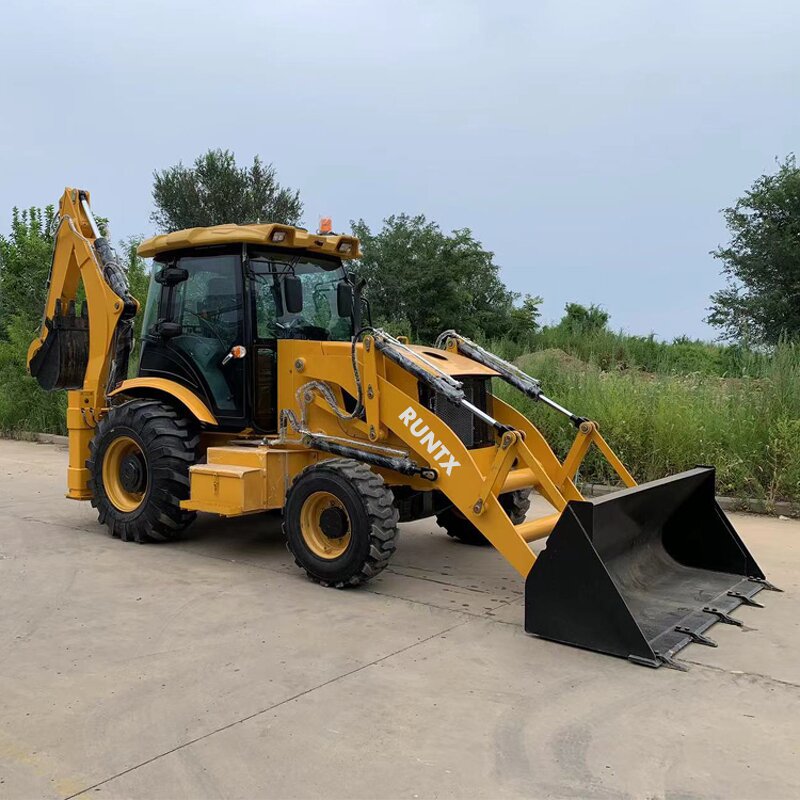 Backhoe Loader Manufacturer - OEM Free Shipping China Factory EPA Engine 4x4