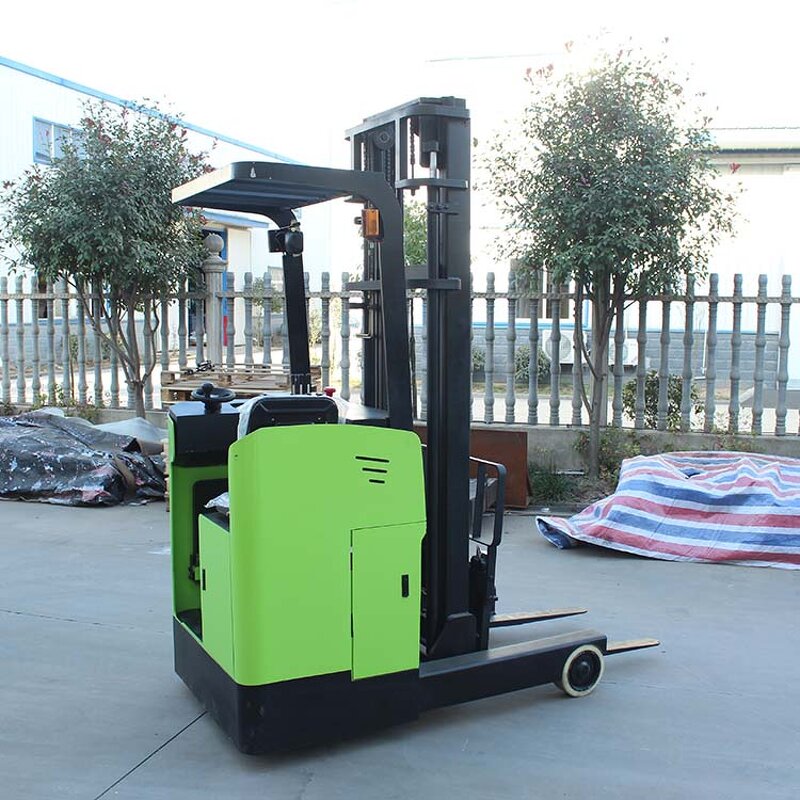 Electric Reach Truck Manufacturer - OEM 24V Battery Powered Reach Stacker Warehouse
