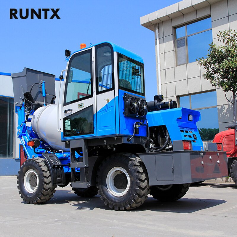 Self-Loading Concrete Mixer Factory - OEM RUNTX Hot Sale Efficient for Construction
