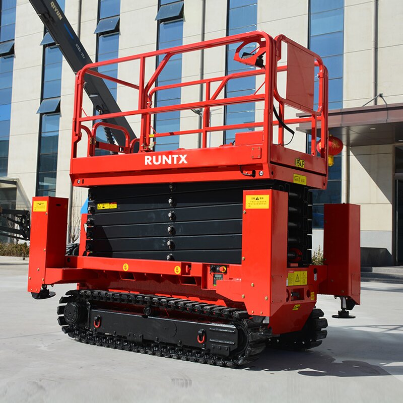 Scissor Lift Manufacturer - OEM RUNTX Self Propelled Working Platform Off Road