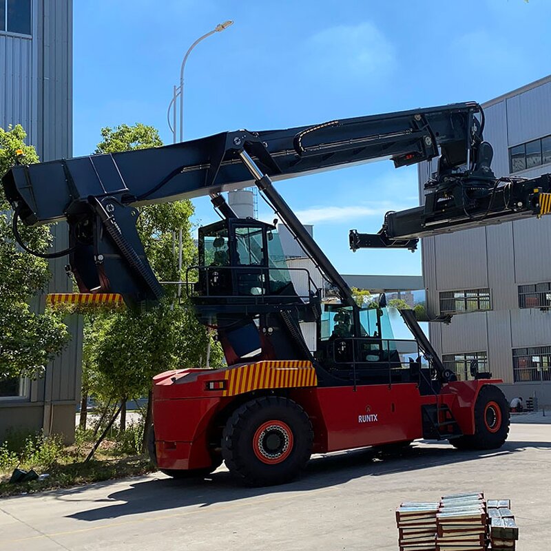 Reach Stacker Factory - OEM Material Handling Equipment Double Stacker 45 Ton