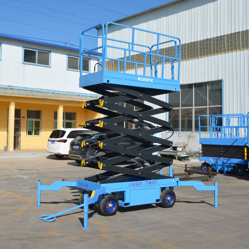 Mobile Scissor Lift Manufacturer - OEM 6-16m Hydraulic Table Lift Electric Drive Rough Terrain