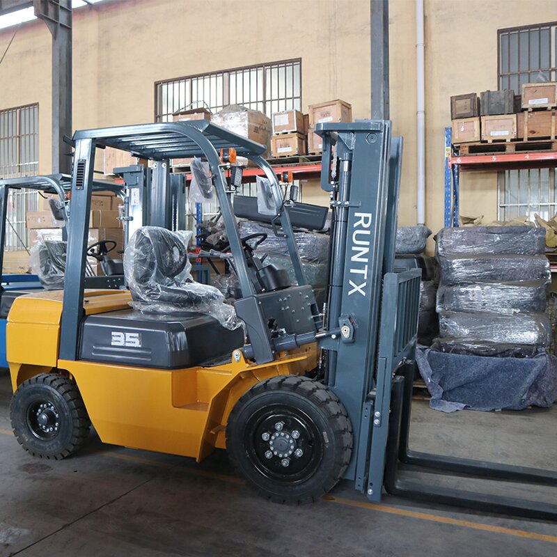 Diesel Forklift Factory - OEM 2.5ton with ISUZU Engine Side Shifter Hot Sale