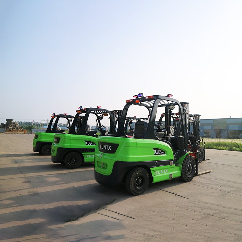 Electric Forklift Manufacturer - OEM Runtx 4 Wheel 2-8 Ton 80V Li-ion