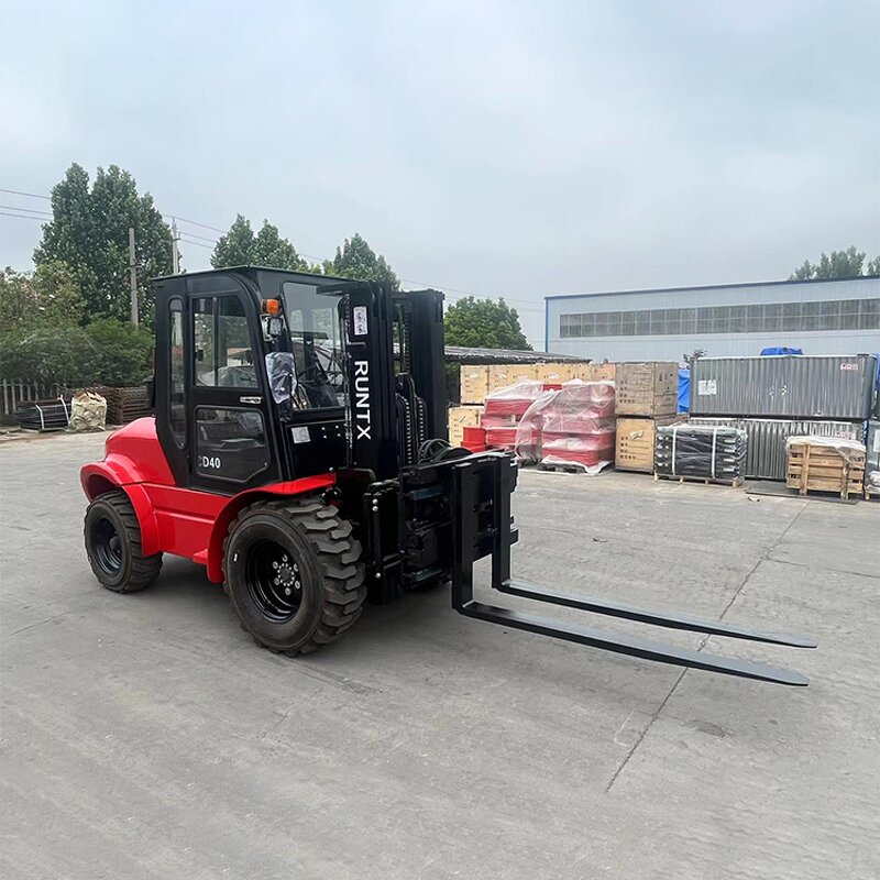 Rough Terrain Forklift Manufacturer - OEM RUNTX Brand All Terrain 3.5 Ton