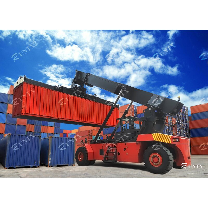 Reach Stacker Factory - OEM Hydraulic diesel 45ton Containers Reach Stacker