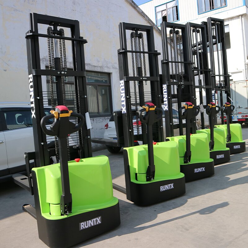 Electric Stacker Factory - OEM Pallet Lift Stacker 1000/2000kg Full Electric Warehouse