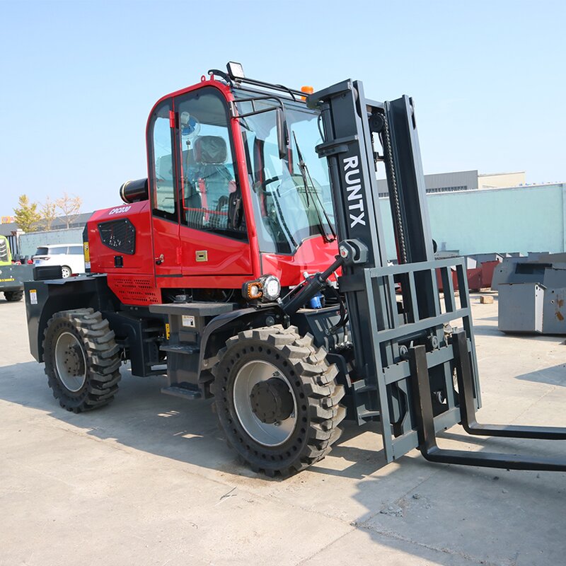 Rough Terrain Forklift Manufacturer - OEM Runtx Direct Sales 5 Ton 2WD 4WD