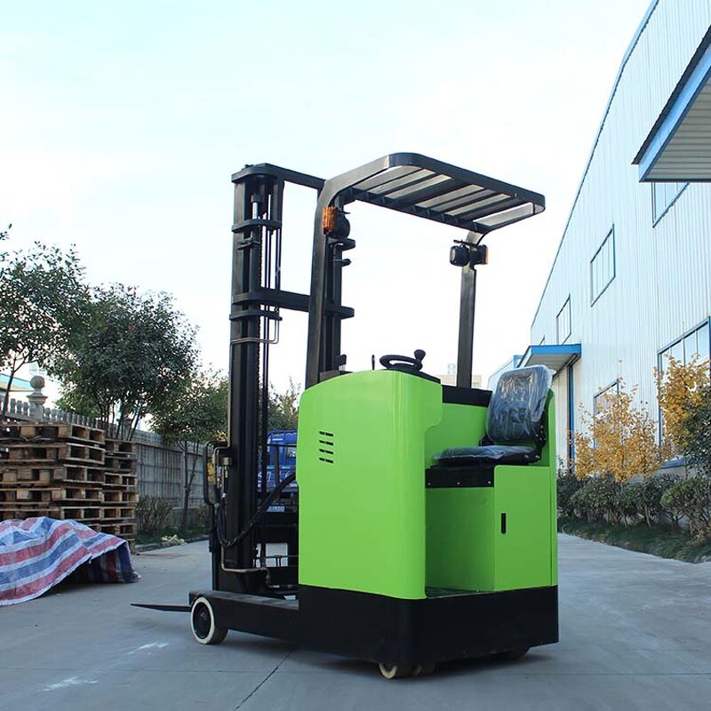 Electric Reach Truck Manufacturer - OEM 24V Battery Powered Reach Stacker Warehouse