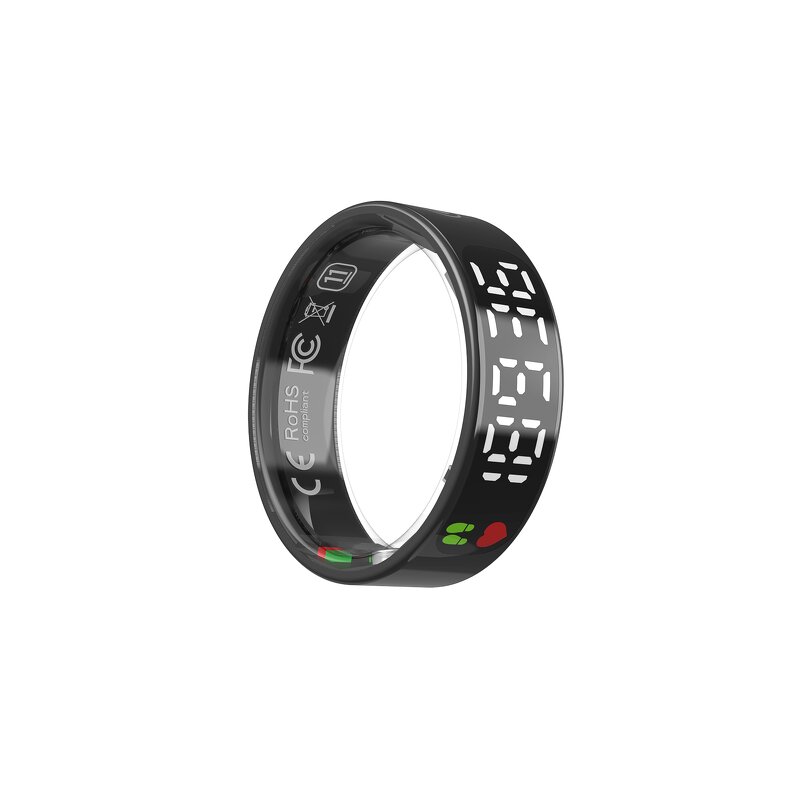 Smart Ring Factory - OEM/ODM Custom TK9 Heart Rate Blood Pressure IP68 Waterproof