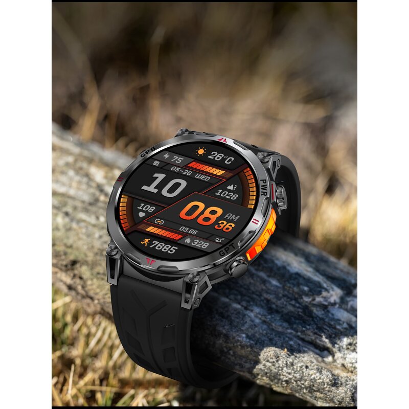 Smart Watch Factory - OEM/ODM Custom 1.53" Amoled GPS Compass 3ATM Waterproof