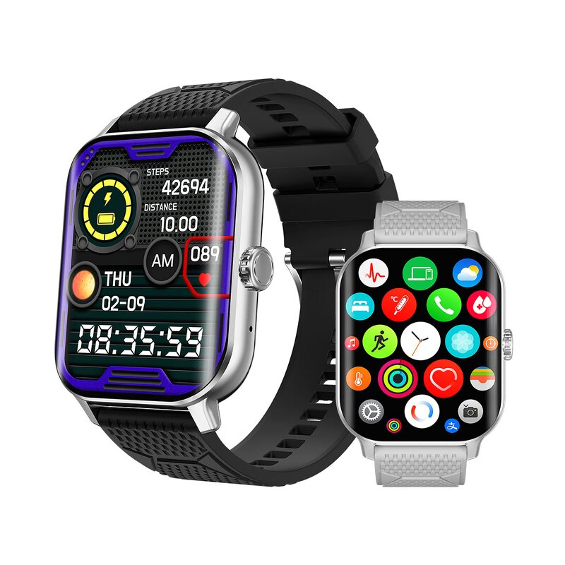 Smart Watch Factory - OEM/ODM Custom IP67 Curved Screen Sleep Monitoring Temperature