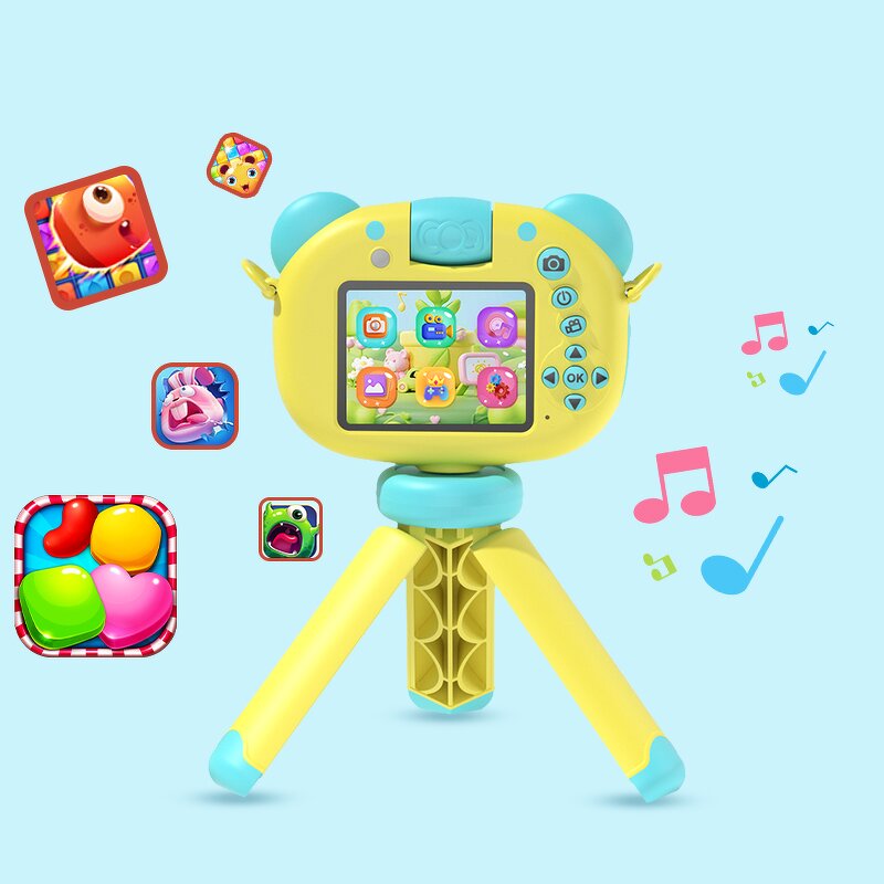 Kids Digital Camera Factory - OEM/ODM Custom 2.4inch Screen 4800w 180 Lens Capable