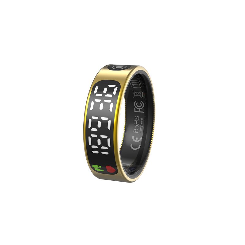 Smart Ring Factory - OEM/ODM Custom TK9 Heart Rate Blood Pressure IP68 Waterproof