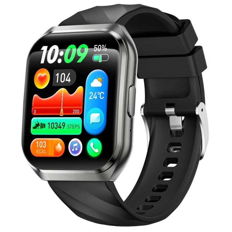Smart Watch Factory - OEM/ODM Custom 1.83 Inch Curved 3D Display Square Screen IP68