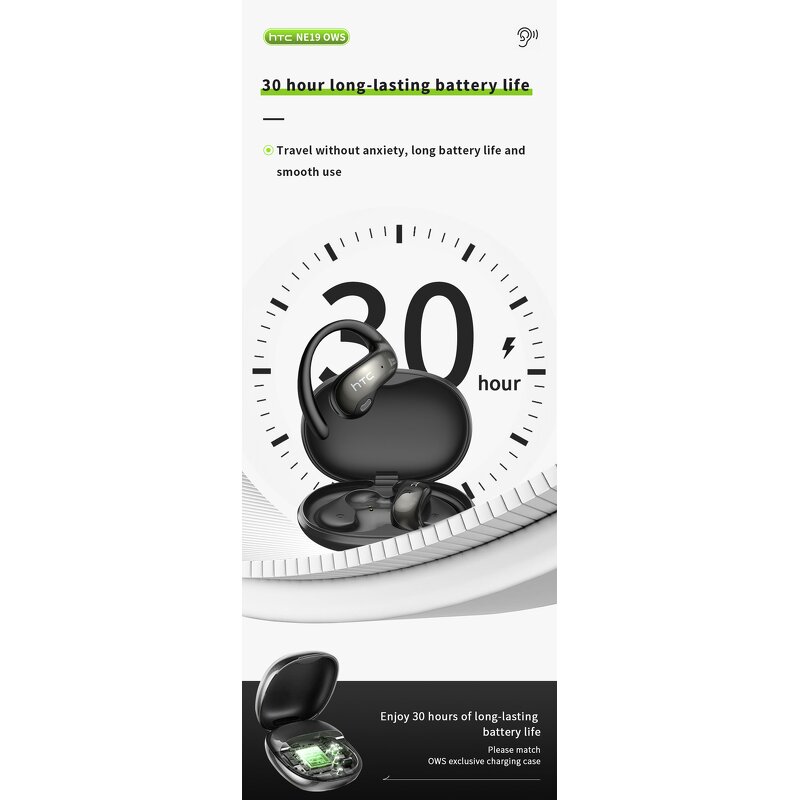 Wireless Earphone Factory - OEM/ODM Custom NE19 Ai Auto Pairing HiFi Sound BT 6.0