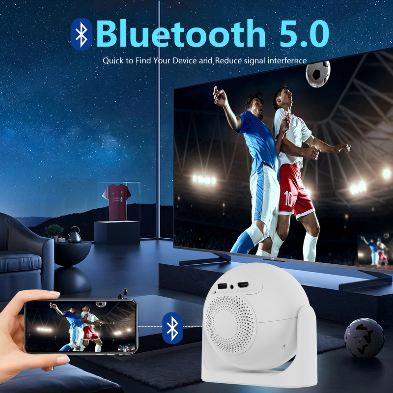 Mini Projector Factory - OEM/ODM Custom 4K Autofocus Android 13 WIFI Cinema Portable