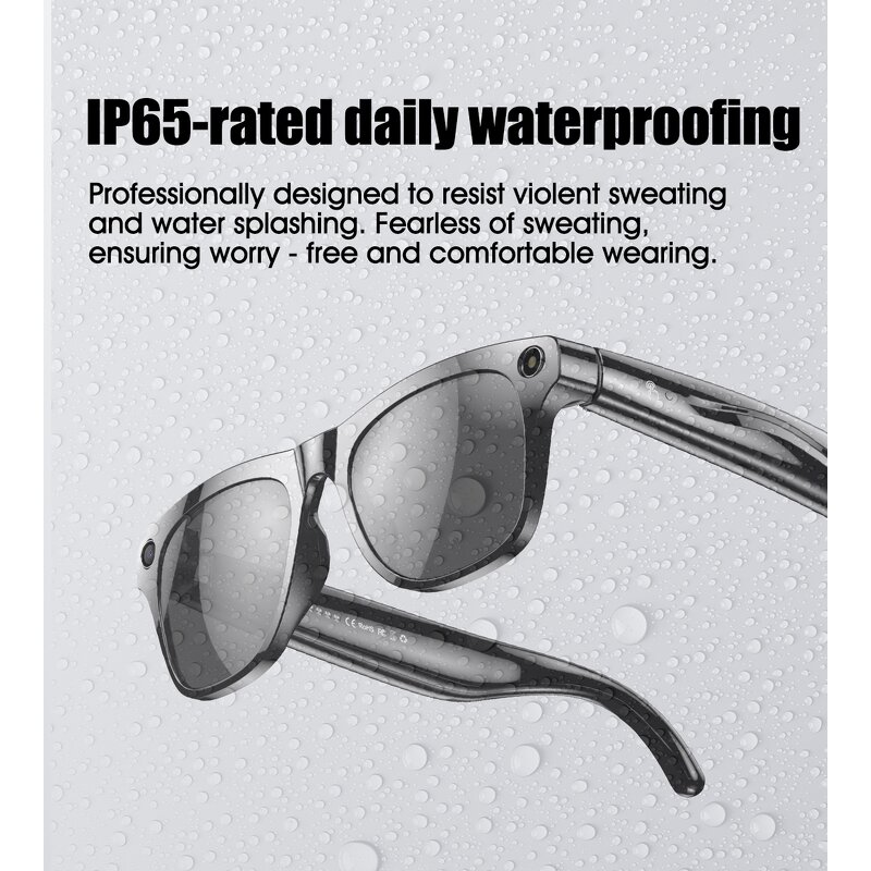 AI Smart Glasses Factory - OEM/ODM Custom Camera 720P Video Shooting Multilingual Translation