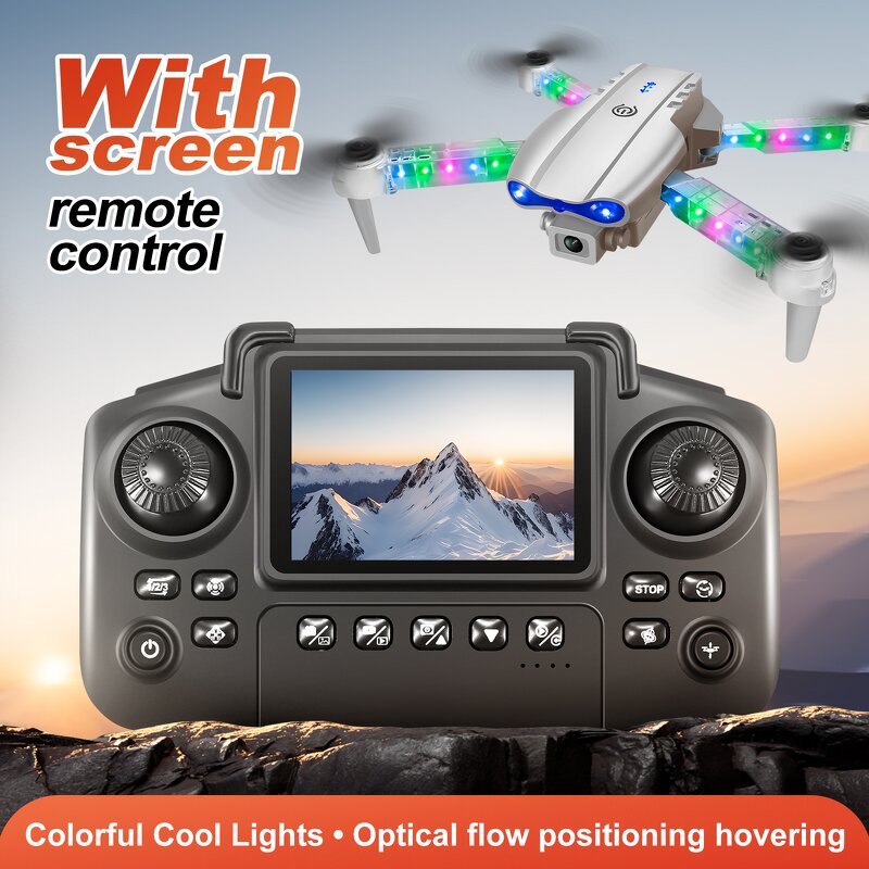 Drone Factory - OEM/ODM Custom E88D E99D With Remote Control Screen Flow Position Dual HD