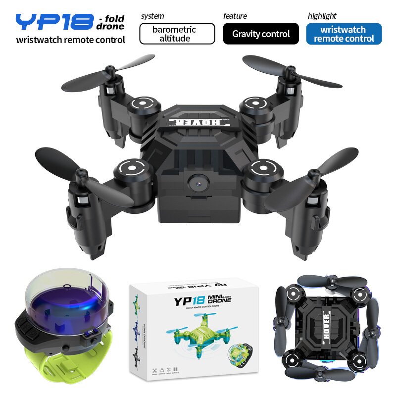 Handheld Drone Factory - OEM/ODM Custom YP18 Gesture Control HD Camera Fold Body