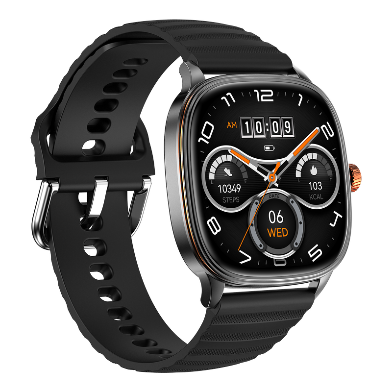 Smart Watch Factory - OEM/ODM Custom 1.73 Inch AMOLED Metal Crown IP68 Waterproof