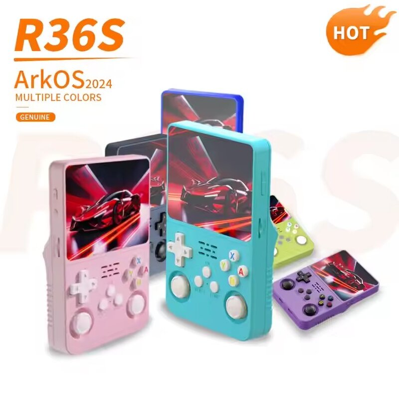 Handheld Game Console Factory - OEM/ODM Custom R36S 3.5 HD IPS Linux 64GB RK3326
