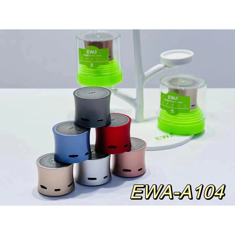 BT Speaker Factory - OEM/ODM Custom EWA A104 High Quality Wireless Mini Portable Bass